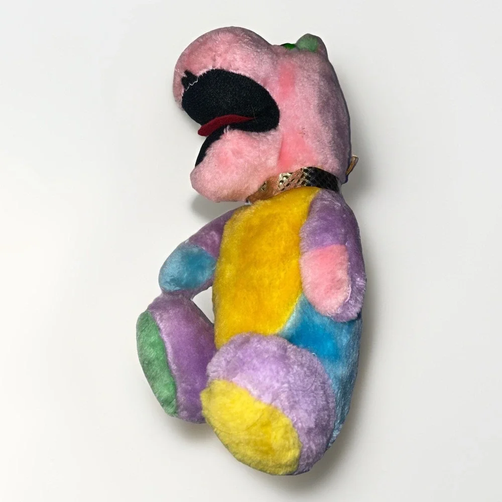 Vintage Colorful Scottie Toys‎ Plush Hippo, Hippopotamus 1982